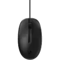 HP 125 - Mus - kabel - USB - svart