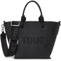 Tous for woman. 2001944251 Small carrycot La Rue New black (OSFA), Casual, Polyurethane