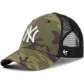 47 Brand 47 Merke 47 BrandNew York Yankees Trucke Cap B-CBRAN17GWP-CMF grønn One size