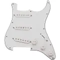 Gear4Music Gitarverk SSS Forhåndsinnstallert Plekterbrett Hvit