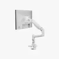 Alterzone Arm Luxe Tungtveiende Enkel Monitorarm, Hvit