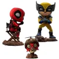 Iron Studios Jerv Deadpool Minico-figur Av Deadpool Wolverine Og Headpool 13 Cm14 Cm