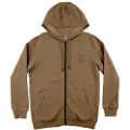 Salty Crew Coastal Sherpa Fleece Fleecejakke Med Full Glidelås