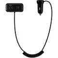 Baseus Car Bluetooth MP3 Player + Charger T Shaped S-16 Black OS
