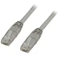 X-SHIELD - Koblingskabel - RJ-45 (hann) til RJ-45 (hann) - 10 m - UTP - CAT 6 - halogenfri, formstøpt - grå