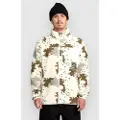 Volcom Nelson Sherpa Full Hettegenser med glidelås hvit