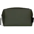 Rains unisex. 15580 Toilet bag Wash Small W3 green (OSFA), Casual, Polyester