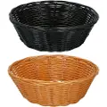 Alpina Rustikk brødkurv til servering og dekorasjon - Brun