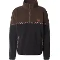 Iriedaily Monte Noe Troyer Half-Zip Fleecegenser brun