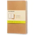 Moleskine Cahier Journal linjert lomme i kraftpapir, 3-pakning