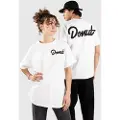 Donut Og Logo T-skjorte hvit