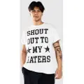 Ninth Hall Shoutout To My Haters T-skjorte hvit