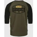 Horsefeathers Hexagon Il Raglan T-skjorte grønn