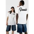Donut Og Logo T-skjorte hvit