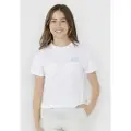 Rip Curl Sunrise Crop Kids T-skjorte hvit