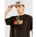 Autumn Headwear Faces T-skjorte brun