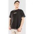 Rhythm Terry Contrast T-skjorte svart