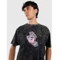 Santa Cruz Chrome Space Hand T-skjorte svart