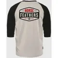 Horsefeathers Hexagon Il Raglan T-skjorte grå