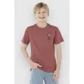 Rip Curl Search Icon Kids T-skjorte rød
