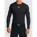 RVCA Sport Longsleeve Lycra Rash Guard svart