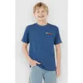 Rip Curl Surf Revival Lined Up Kids T-skjorte blå