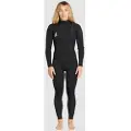 Volcom 4/3mm Chest Zip Full Våtdrakt svart