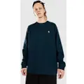 Carhartt WIP Chase Langermet T-skjorte blå