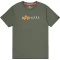 Alpha industries Label Kortarmet T-skjorte