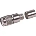 Ventev CON-05-400-CP, TNC, TNC, Hankjønn, 50 O, Sølv, Messing
