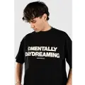 Another Cotton Lab Mentally Daydreaming T-skjorte svart