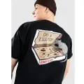 Empyre Pizza Rat T-skjorte svart