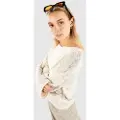 24COLOURS 41281 Knitted Strikket genser hvit