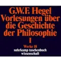 Suhrkamp Verlag AG Vorlesungen über die Geschichte der Philosophie I