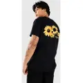 Empyre Grunge Flowers T-skjorte svart
