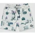 Volcom Psyche Cotton Trunk 17 Boardshorts hvit