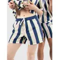 Party Pants Sundays Stripe 2N1 Boardshorts mønster