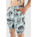 The Dudes Beelzebud Blues Boardshorts blå