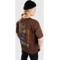 RVCA Scorched Lands T-skjorte brun
