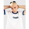 Carhartt WIP Connection Script Ringer T-skjorte hvit