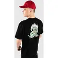 Santa Cruz Screaming Wave T-skjorte svart