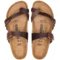 Birkenstock Mayari Natural Leather Oiled Smale Sandaler