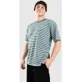 New Balance Numeric Thin Stripe T-skjorte grønn