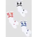 Broken Promises Vicious 3Pack Sokker hvit