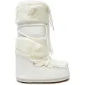 Moon Boot for woman. 80D1408900 Icon Faux Fur Boots white (39/41), Flat, None, Casual, Snow