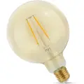 Spectrum LED G125 LED-pære E27 5W 2400K 470 lumen