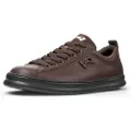 Camper for man. K101052-005 Leather Sneakers Runner Four brown (42), Flat, Laces, Casual
