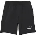 Puma ESS No. 1 Logo Jersey Shorts Youth, Clothing, Black, 9-10Y