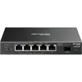 TP-LINK Access 6-Port Gigabit Switch with 4-Port PoE+