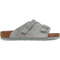 Birkenstock Zürich Suede Leather Sandaler grå